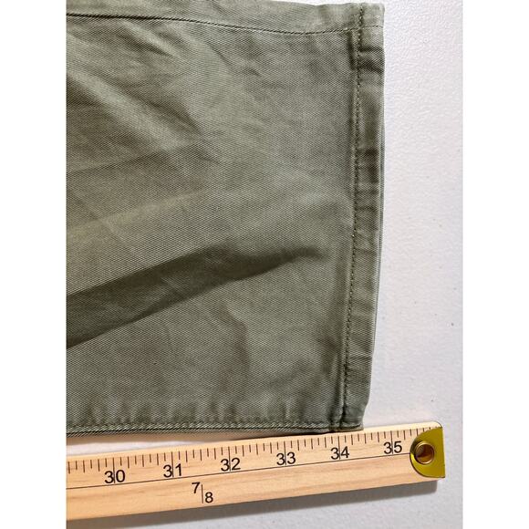 Adriano Goldschmied Graduate Pants Men's 38x34 Olive Green Tailored Leg Stretch - Picture 9 of 13